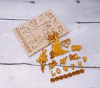 Couple Theme Fondant Mould