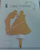 W3 Acrylic Wedding Topper