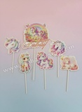 PT58 Unicorn Theme Paper Topper