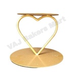 Metal Heart Spacer Stand