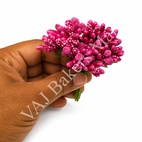 PF12 Dark Pink Pollen Flower Bunch