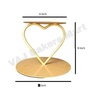 Metal Heart Spacer Stand