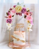 12" Curved Metal Arch Stand