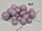 Lavender Matte Finish Faux Balls (F17)