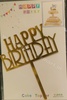 HB9 Acrylic Happy Birthday Topper