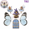 TB2 Trending Butterfly Wings, Castle with Fairies Topper