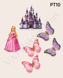 PT10 Princess with Castle & Butterfly Topper