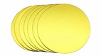 10" Gold Circle Cake Board (Pack of 5)