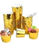 Gold Paper Cupcake Liner Big (Pack of 6)