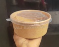 750ml Organic Container with Lid (Sugarcane Bagasse)