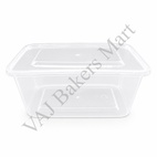 750ml Rectangle Container with Lid