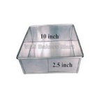 Square Cake Tin 10" x 10" x 2.5"