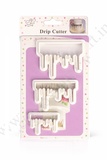 Drip Fondant Cutter Set