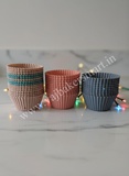 Silicon Baking Cups - Large 4.5cm Dia (Pack of 6)