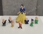 Snow White & Dwarfs Toy Set (Pack of 8)