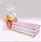 Printed Transparent Gift Wrapping Sheets (Pack of 5)