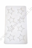 GS10 Star Shaped Chocolate Garnishing Sheet