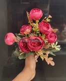 FB22 Pheony Flower Bunch