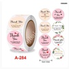 CDA284 Thank you Sticker Roll 1inch (500 Stickers)