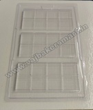 3 Cavity PVC Kunafa Bar Mould