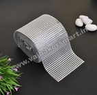 Diamond Silver Lace 32Lines 10cm Height 1Meter Roll
