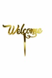 AT11 Welcome Acrylic Topper