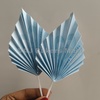 Sky Blue Palm Leaf Topper