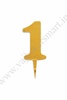 Acrylic Numerical Topper Big No.1