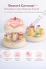 Multi-Tier Cake & Rotating Cupcake Stand (Battery Operated)