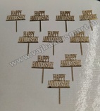 HB4 Acrylic 2" Mini Topper (Pack of 10)