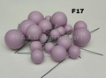 Lavender Matte Finish Faux Balls (F17)