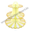 CS10 Paper Cup Cake Stand (Yellow & White)