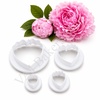 Peonies Flower Cutter (Pack of 4)