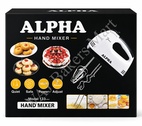 Alpha Hand Mixer Beater 180W 7 Speed