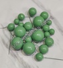 Light Green Metallic Faux Balls