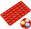 SM1 3D 35 Cavity Round Truffle Molds Entremet Chocolate Mould Mousse Mold