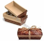 Brown Direct Rectangle Loaf Plum Cake Baking Liner 250gms (Pack of 5)