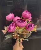 FB24 Pheony Flower Bunch