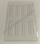 8 Cavity PVC Kitkat Chocolate Mould