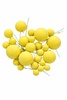 Lemon Yellow Faux Balls