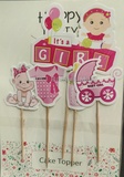 PT23 It's a Girl-2 Theme Topper