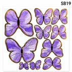 SB19 Butterfly Cake Topper with Strings