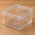 Acrylic Transparent Square Tub 400ml