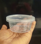 100ml PVC Container with Lid (Pack of 5)