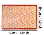 Silicone Non Stick Macaron Sheet Baking Mat - 30 x 42 cm