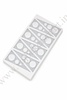 GS11 Geometric Round Chocolate Garnishing Sheet