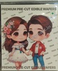 EWC3 Premium Couple Precut Edible Wafers