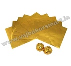 Gold Chocolate Wrapper Aluminum Foil - 8x8cm
