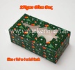 250g Plum Cake Box Rectangle Green (Pack of 5)