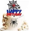 Acrylic Black Spider Cutout 1Pc